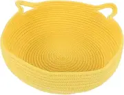 Luxurious Pet Bed Cat Dog Nest Woven Cotton Rope Round Shape Soft Warm for Cats Small Dogs