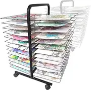 Art Drying Rack,Floor-Standing Classroom Drying Rack,Drawing Paper Drying Rack,Space Saving Suitable for Classrooms Homes and Offices(26th Tiers)