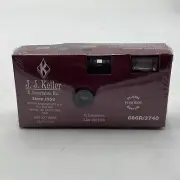 JJ KELLER ADVERTISING PROMO DISPOSABLE CAMERA SINGLE USE 15 EXP. - NOS SEALED