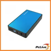Simplecom SE325 BLUE 3.5" SATA HDD to USB 3.0 Hard Drive Enclosure HDD Case