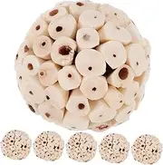 BESPORTBLE Chinchilla Rabbit Toys Pack of Balls for Parrots Bird Shredding Toys Chewing Balls for Small Animals