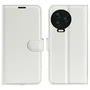For Infinix Note 12 Pro 4G Anti-Fingerprint Wallet Shell Flip Stand Litchi Texture Phone Case Cover