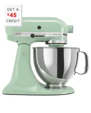 KitchenAid Artisan Series 5qt Pistachio Tilt-Back Head Stand Mixer with $45 Credit