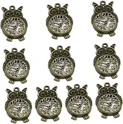 [NUOBESTY] 10pcs Fashion Pendant Metal Charms Alloy Pendant Charm Jewelry Making Pendants