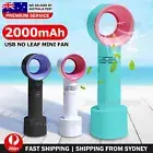 Portable Mini Hand-held Small Folding Desk Fan Cooler Cooling USB Rechargeable