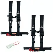 DRAGONFIRE RACING PAIR 4-POINT 2" HARNESS HONDA TALON OVERRIDE BYPASS CONNECTOR
