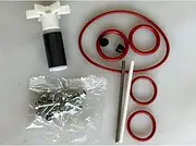 [ZCLYHT] #58113 P4071 Fix E02 for Spa Lay Z Filter Pump Impeller Replacement Hot Tub Pump Impeller Hot Tub Water Pump Repair Kit (w/Impeller & Shafts Pump Seal Ring and Screw)