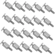 BESPORTBLE 20pcs M.2 Ssd Mounting Screws Hexagon Head Nut Laptop Screw Kit Computer Supply for .2