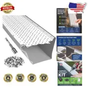 Durable 6" x 32" Leaf Guard Gutter Covers - Easy Installation & Quality