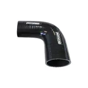 Aeroflow 90 Degree Silicone Hose Reducer/Expander 102-75mm 4"-3" I.D Black