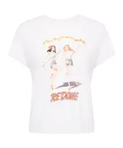 graphic-printed t-shirt XL White