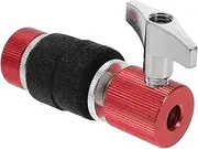 Totority Metal Drum Hi-hat Stand Clutch Jazz Drum Cymbal Stand Accessory Easy Install Red
