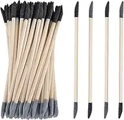 60pcs Wood Sanding Sticks 150/280 Grit Double Ended Sanding Twigs Fine Detailing Polishing Tools for DIY Woodworking, Model Making