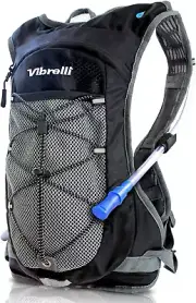 Hydration Backpack & 2L Hydration Bladder - High Flow Bite Valve - Hydration Pac