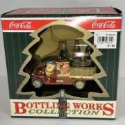 Coca Cola Bottling Works Collection Delivery for Santa Christmas Ornament 1992