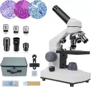 Compound Microscope Biological Microscopes for School Laboratory Home Education,