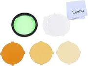 Godox AK-R16 Round Color Filters,for V1 Flash Series V1-S V1-N V1-C,use Godox H200R Round Flash Head, Compatible for Godox AD200,AD200 pro