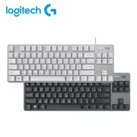 在飛比找有閑購物優惠-Logitech 羅技 K835 TKL 有線鍵盤(白)-富