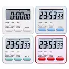 Large Display LCD Digital Kitchen Timer Countdown Up Alarm Clock 24 Hours Magnet