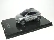 Peugeot HR1 Concept Car (Salon de Paris 2010) in Silver (1:43 Scale) Diecast Model Car