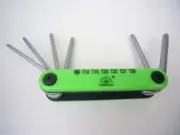 GERMAN EYE BRAND KNIFE CO SOLINGEN FOLDING TORX WRENCH SET 6 PC RARE NEW IN PACK