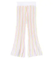 [Stella McCartney Kids] Stella McCartney Kids Striped straight pants Y 4 multicoloured