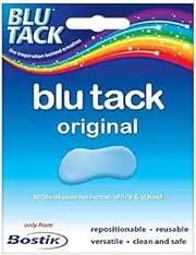 Bostik Blu-tack Original Mastic Putty Adhesive Non-toxic Blue 60g Ref 801103 (5)