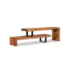 Solid Acacia Wood Tv Stand