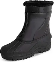 [POLAR] Mens Muck Nylon Strap Lace Up Duck Snow Winter Flat Rain Outdoor Boots