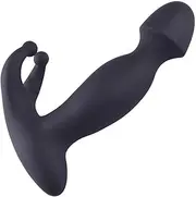 Silicone Anal Plug Butt Vibrator for Adults Men Women Gay Anal Dildo Prostate Massager Sex Toy 10 Vibration Modes Anal Dilator Prostate Massager for Men