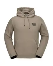 Volcom Essential Hoodie Men's Sweatshirt, Chestnut Brown, Medium