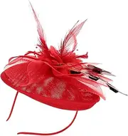 [AKOOSY] Butterfly Fascinator Hat for Women Elegant Cocktail Tea Party Accessory Fits All Workmanship for Weddings and Special Occasions