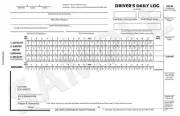 100 Custom Carbonless Driver's Daily Log Report Form Truck / Drive / Delivery