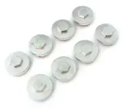 Set of 8 Genuine Honda Valve Tappet Covers - 12361-300-000 - CB350 CB500 CB550