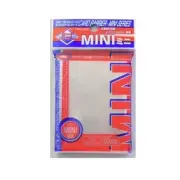 KMC 100 SMALL SIZE YUGIOH CARD BARRIER SLEEVES DECK PROTECTORS MINI CLEAR