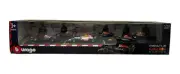 Bburago Oracle Red Bull Racing Formula 1 F1 1:43 Scale Die Cast Metal 6 Cars NIB