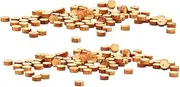 GREENADSCAPE 100pcs Wooden Guitar Fretboard Dots Durable Inlay Markers for Luthiers Easy Installation for DIY Guitar Projects present for Musicians