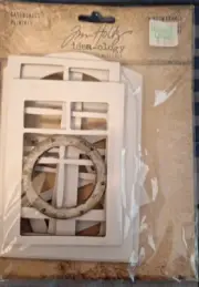 Idea-Ology Baseboard Frames 2 packages - 2 styles 16 pcs total D4