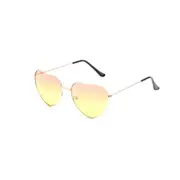 4PCS Retro Metal Heart Sunglasses Women Cute Sexy Love Shape Brand Designer Sun Gradient Fashion Lens Vintage Glasses Accessorie
