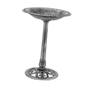 Garden Bird Bath Decoration Outdoor Balcony Antique Lawn Outside Yard Statue