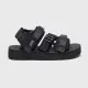 【SUICOKE】KISEE-PO OG-044PO 黑色 斜帶 涼鞋 魔鬼氈 厚底 SK23044POBK