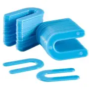Ceramic Tile Spacers 133PCS- Plastic Horseshoe Shims U Tile Spacers 1/16