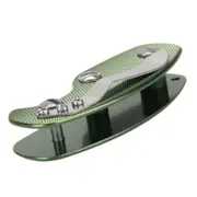 2PCS Portable Metal Key Storage Clip with Aluminum Alloy Back Clip(Green )