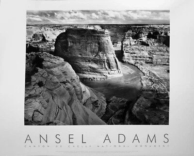 Ansel Adams ~ Canyon De Chelly National Monument ~ Authorized Embossed Poster
