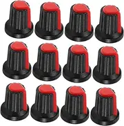 Kisangel 20pcs Dj Controller Replacement Knobs Durable Potentiometer Control Knobs for Audio Equipment for Volume Control Easy to Install Compatible with Shaft