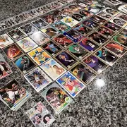 NBA Stars Lot 250+ Cards Plus 2 PSA Michael Jordan Slabs Thrown In. Great Value