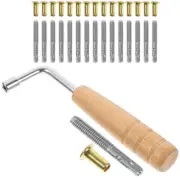 Lea String Set Lyre Replacement Tuning Pin Harp Pegs Zither Wrench