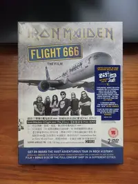 在飛比找Yahoo!奇摩拍賣優惠-IRON  MAIDEN FLIGHT666鐵娘子樂團全新