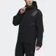 【adidas 愛迪達】TH WV MULTI JKT 男 連帽外套 平織 夾克 運動 訓練 亞洲版 高領 黑(H39264)