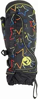 [North Peak] NP-4062 STBK Gloves, Mitten-Type, Skiing, Playing in The Snow, Toddler, Kids, Juniors, Children, 39.4 inches (100 cm)